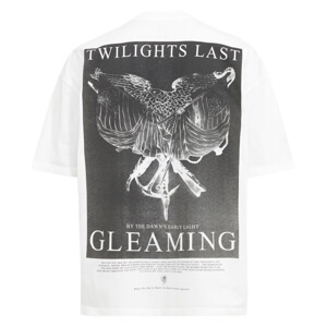 AllSaints Twilight Logo Printed Oversized T-Shirt